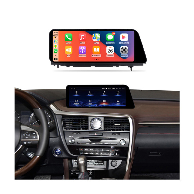 YZG Top Qual 12.3'' Car Play Screen Upgrade Radio Double Din Android Rx 2015 300 400H Navi 350 for Lexus