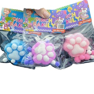 Juguete Sensorial Transparente de Fábrica HAPU, Juguete de Peluche con Forma de Garra de Gato, de Compresión Lenta, Bola Suave de 6 cm, para Mayores de 5 Años - Product Image 1