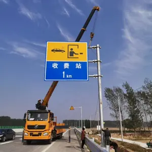 Individuelles Straßenwarnschild aus Aluminium straßensicherheit reflektierende Verkehrsschildtafel