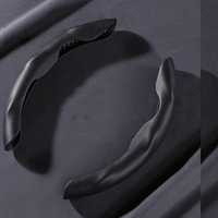 Funda de Volante Premium con Patrón Nappa Perforado y Cierre a Presión para Li Arcfox Xiaomi Yu7 Modelo Y