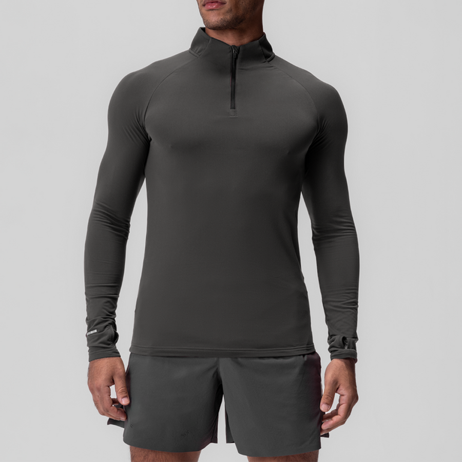 Zip-up Gym Custom Quick Dry T-Shirt