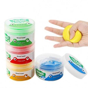 Occupational Therapy Exercise Putty Fluffy Slime Therapeutic Tool for Finger Hand Grip Strength Rehab Fidgeting Playdough Slime - Product Image 2
