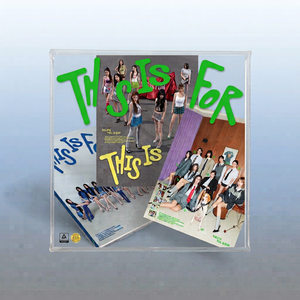 TWICE-4th Full Album [THIS IS FOR] (รุ่นสุ่ม) ซีดีพลาสติกแบบพกพาพร้อมยูเอสบีสำหรับเครื่องเล่นวีซีดี ปลั๊กแบบอเมริกัน ใช้ในบ้าน - Product Image 1