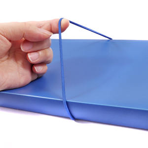 Petit organiseur de documents d'affaires en plastique portable de grande capacité, étui portefeuille avec étiquettes colorées pour les réunions et les voyages - Product Image 4