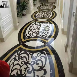 I <span class=keywords><strong>disegni</strong></span> del medaglione di marmo delle mattonelle del getto d'acqua della pavimentazione decorano il majlis arabo per il progetto del palazzo e della Villa - Product Image 4