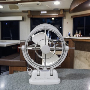 Ventilatore Portatile 12V per Camper e Campeggio con Timer, Luce LED, 3 Velocità, Ricaricabile USB, da Appendere per <span class=keywords><strong>Auto</strong></span>, Tenda, Viaggi e Attività all'Aperto - Product Image 2