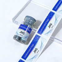 Boîtes à peptides en carton avec fermeture en mousse, insert en verre, logo personnalisé, violet, magnétique, 10 emballages en papier pour boîtes à peptides
