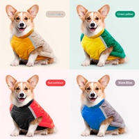 Nouvelle veste en coton rembourrée pour chien, automne-hiver, chaude, imperméable, décontractée, 100% coton, pour chiens de petite et moyenne taille