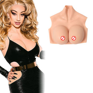 <span class=keywords><strong>Copa</strong></span> <span class=keywords><strong>G</strong></span> Forma de pecho de silicona artificial Forma redonda con <span class=keywords><strong>busto</strong></span> de silicona de pecho para travesti Hombre o mujer - Product Image 1