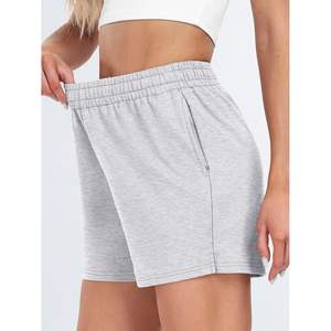 2025 femmes décontracté été sweat Shorts taille haute élastique cordon poches confortable Yoga Fitness sport course - Product Image 1