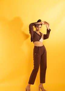 Conjunto de Dos Piezas para Mujer Dusky Dawn, Atuendo Elegante con Diseño Moderno, Ajuste Cómodo, Perfecto para Fiestas - Product Image 6