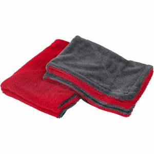 Serviettes de lavage de voiture en microfibre torsadée sans bords, double séchage, 1400 g/m², séchage rapide, pour la maison et l'auto, super absorbantes - Product Image 1