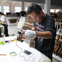 Solid Top Rosewood Classical Guitar China Factory Made Wholesale High Quality Spanish Style Guitar