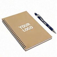 Agenda Espiral para Regalos Empresariales, Cuaderno de Ejercicios A5, Diario con Espiral, Cuaderno Rayado con Logotipo Personalizado, Regalos Promocionales