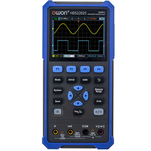 Osciloscopio Portátil 3 en 1 HDS2202S de 200MHz con Generador de 1 Canal y DMM, 1GSa/s de Muestreo, 1 Año de Garantía - Product Image 1