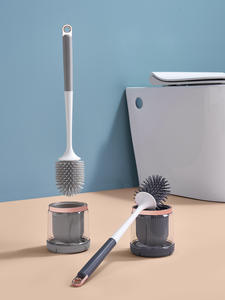 Cepillo y soporte <span class=keywords><strong>de</strong></span> silicona para limpieza <span class=keywords><strong>de</strong></span> <span class=keywords><strong>baño</strong></span>, TPR, plástico, 2 pulgadas, 1 ud. - Product Image 3