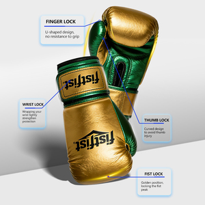 Guantes de Boxeo Profesionales de Piel de 12 oz, Agarres de Alta Calidad para Boxeo, <span class=keywords><strong>Kick</strong></span> <span class=keywords><strong>Boxing</strong></span> y <span class=keywords><strong>Muay</strong></span> <span class=keywords><strong>Thai</strong></span> - Product Image 4