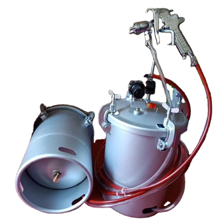 Резервуар для краски объемом 10 л с нижним выходом + распылитель W77A