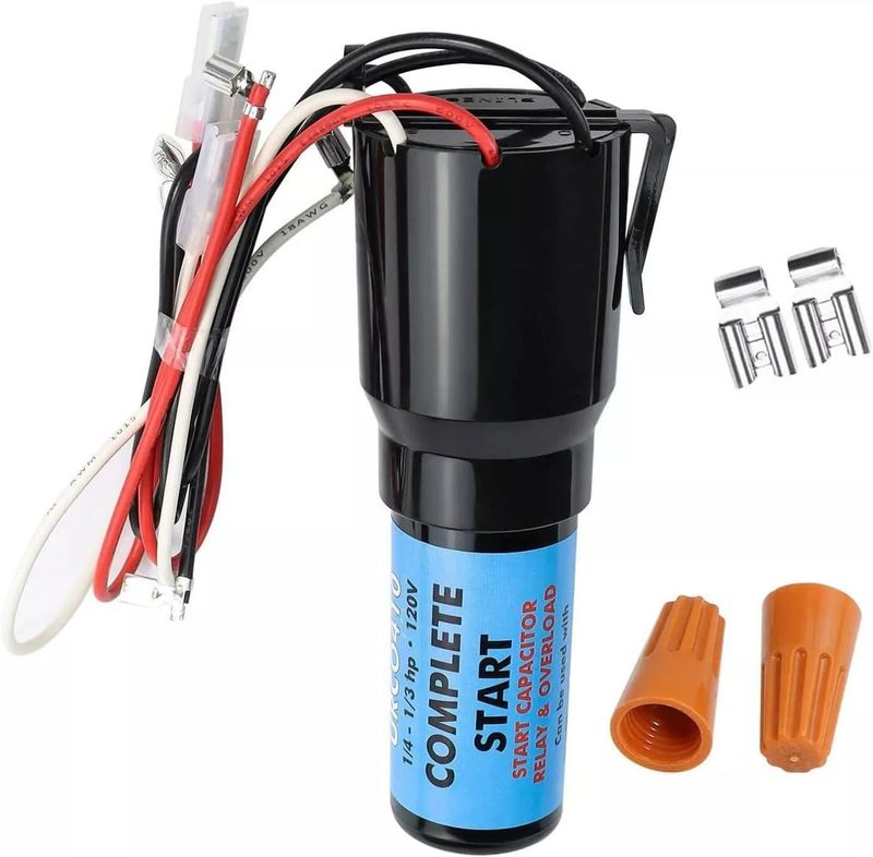 RCO220 Relay Capacitor Overload Solid State