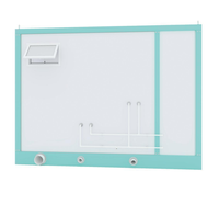Conteneur WC Mobile Moderne, Cabine Sanitaire Portable, Unité Sanitaire Modulaire à Panneaux Sandwich pour Parcs Publics et Festivals de Musique