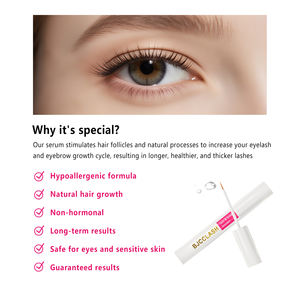 Großhandel Nährstoffreiches Wimpern- und Augenbrauen-Wachstumsserum mit Rizinusöl, Individuelles Wimpernserum für Extensions, Natürliches Veganes Wimpern-Booster-<span class=keywords><strong>Serum</strong></span> - Product Image 6