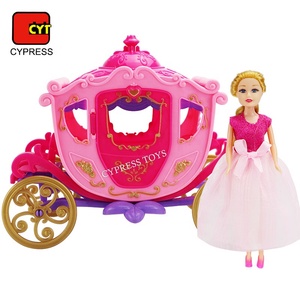 Beauty Pumpkin Car Electric Doll <strong>Horse</strong> <strong>Carriage</strong> <strong>Toy</strong> With Sound <strong>and</strong> Light - Product Image 5