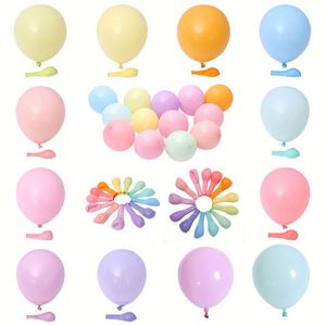 Globos de Látex Macaron de 10 Pulgadas, 2.2G, 100 Unidades, Globos Redondos de Helio, Globos de Color Pastel, Decoración para Fiestas, Precio Bajo - Product Image 2