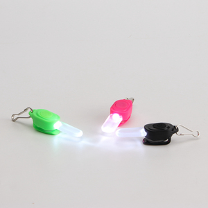 Porte-clés multifonctionnel en <span class=keywords><strong>plastique</strong></span> LED, tirette de <span class=keywords><strong>fermeture</strong></span> <span class=keywords><strong>éclair</strong></span> extérieure, lumière d'avertissement, cadeau personnalisé - Product Image 5