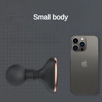 Pro pistolet masseur tissus profonds Vibration Percussion chauffage chaud chaud métal tête Fascia Sport Boby écran Lcd pistolet de Massage musculaire