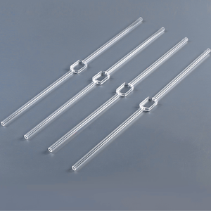 석영 흐름 자 높은 빛 투과율 석영로드 부식 방지 석영 광학 실험실 악기 석영 유리 튜브 - Product Image 2