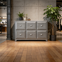 Armoire de rangement en acier moderne de qualité supérieure à 2-6 portes, armoire métallique pour vêtements, pour dortoir, hôtel, appartement