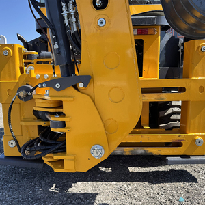 Mountain Raise Cargador de retroexcavadora diésel con rueda articulada de carga de 1,5 toneladas con cambio lateral Excavadora de ambas operaciones - Product Image 4