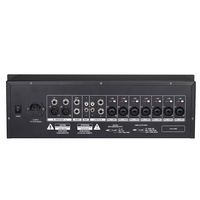 Console de mixage audio professionnelle XTUGA UT9FX 9 canaux en métal pour montage en rack avec 99 effets DSP et entrées XLR