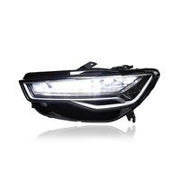 Ensemble de phares LED KGKB pour Audi A6 A6L C7 2012-2018, mise à niveau Matrix, lentille de projecteur, clignotant séquentiel, 6500K, Plug & Play