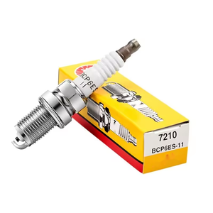 Bougies d'allumage OE 7210 BCP6ES11 7390 BKR5EY pour Nissan Suzuki, bougies d'allumage en boîte <span class=keywords><strong>jaune</strong></span> - Product Image 1