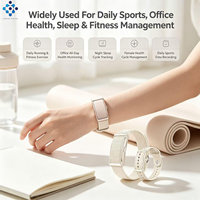 Bracelet intelligent sans écran G69, étanche IP68, moniteur de fréquence cardiaque, réveil, longue durée de vie de la batterie - Application Qwatch Pro
