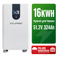 48 V 51,2 V 280 Ah 314 Ah 15 kWh 16 kWh Solar Lifepo4 Lithiumbatterie, angepasst an den Deye Growatt Wechselrichter zur Speicher