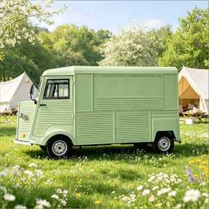 Remorque alimentaire mobile personnalisable avec enveloppe intégrale en vinyle et lettres lumineuses, chariot de concession prêt à l'emploi pour les franchiseurs - Product Image 1