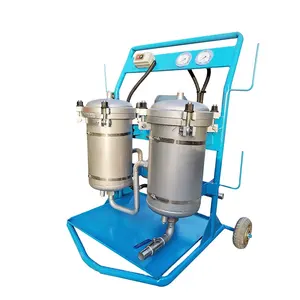 Oil purifier manufacturer micro movable oil filtration machine cart