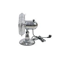 Petit ventilateur de bureau électrique vintage rétro fonction de contrôle mécanique pour ventilateur de table en métal pour hôtel de bureau à domicile
