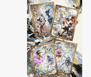 55 boîtes/étuis de cartes Waifu en métal mignonnes de la série Goddess Story de League of Legends, collection Haitangwenchuang One Piece - Product Image 2