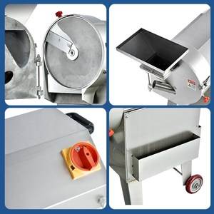 Germoglio di bambù Barbabietole <span class=keywords><strong>Carote</strong></span> Del Bambino Macchina di Taglio Elettrico Frutta E Verdura Piantaggine Manioca Chips di Banana Affettatrice Macchina di Taglio - Product Image 6