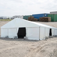 Tenda Modulare in Alluminio a Montaggio Rapido per Manutenzione Mineraria e Stoccaggio Materie Prime
