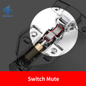 Tốt nhất cửa tủ thủy lực bản lề tủ bản lề nhà máy Giá MềM đóng 1.2mm độ dày có thể tháo rời cơ sở bản lề - Product Image 5