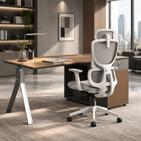 Meuble de bureau moderne : Bureau de direction individuel avec meuble de rangement sur pied – Ensemble de table de bureau en gros, idéal pour les projets d'aménagement de bureaux.