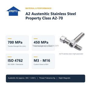 Vis à tête hexagonale moletée <span class=keywords><strong>en</strong></span> acier inoxydable A2-70 <span class=keywords><strong>ISO</strong></span> <span class=keywords><strong>4762</strong></span> entièrement filetées M3-M16 Vente <span class=keywords><strong>en</strong></span> gros - Product Image 3