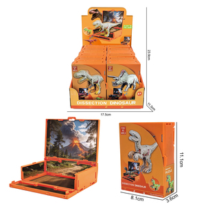 Nuevo <span class=keywords><strong>Juguete</strong></span> de Construcción DIY 2026: Estuche de Plástico con Figura de Medio Hombre y Medio <span class=keywords><strong>Dinosaurio</strong></span> para Niños - Product Image 5