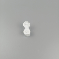 ODM populaire 20/410 couvercle en plastique cosmétique blanc nervuré/lisse