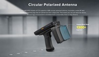 Lecteur RFID portable longue portée Chainway C72, lecteur RFID UHF sans fil Android, lecteur RFID portable NFC pour l'inventaire