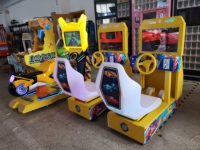 LIFUN Factory Wholesale Arcade Video Racing Game Machine Coin Operated Car Motor Bike Sports Kids Fun Children Metal Indoor Use